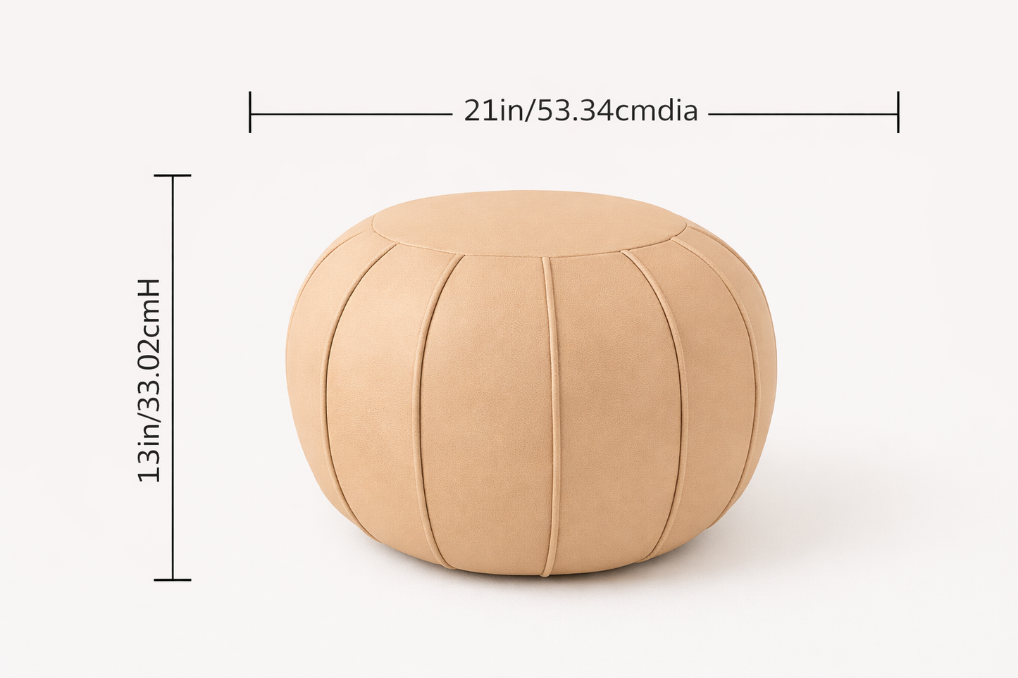 Round Ottoman Pouff