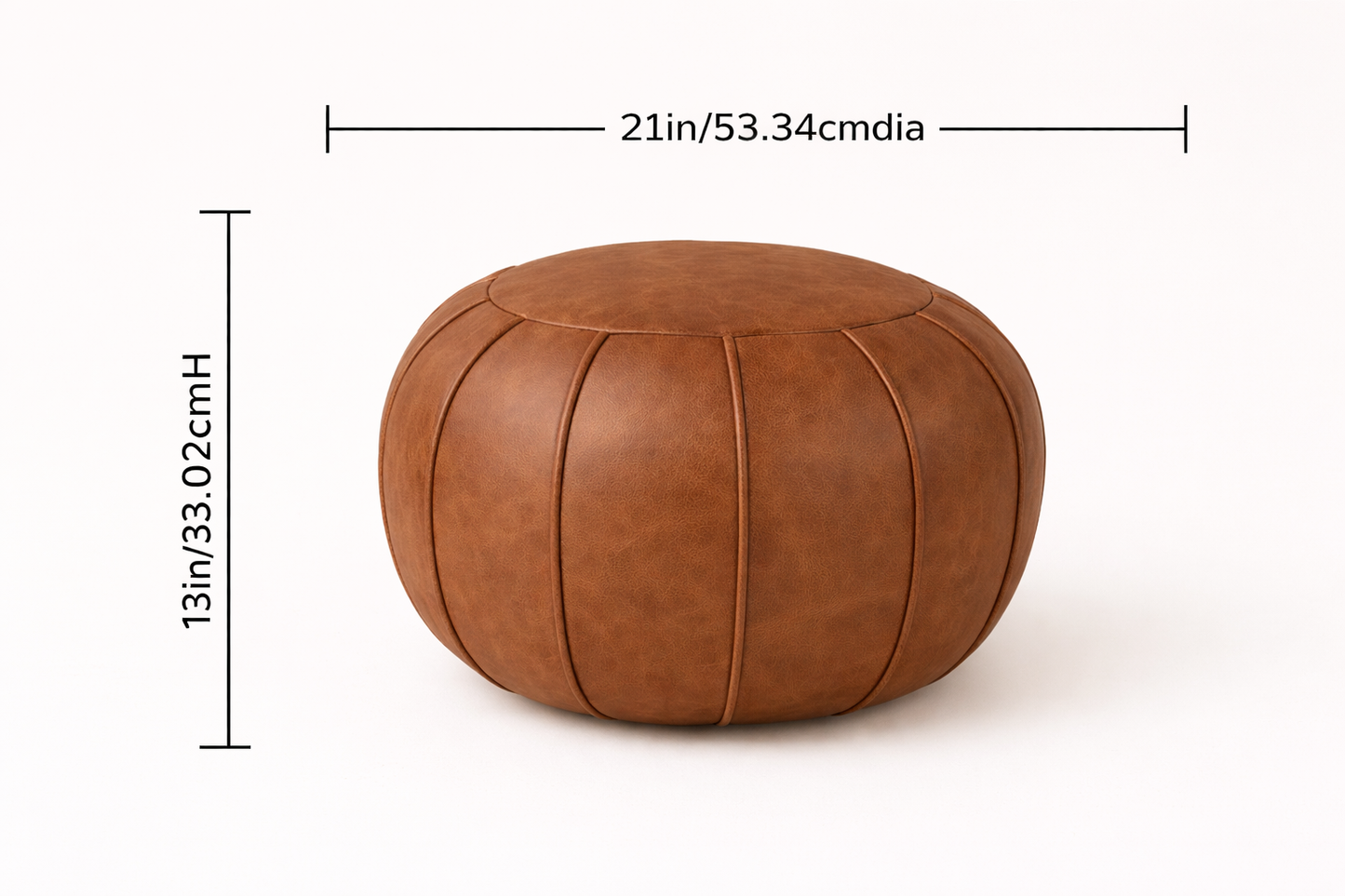 Round Ottoman Pouff