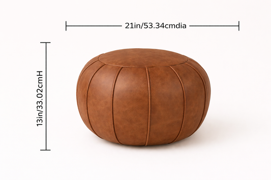 Round Ottoman Pouff